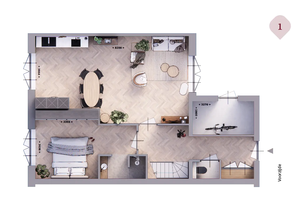 Plattegrond_situatie_BNR1-BG